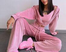 Велюровий комплект трійка  | PUSHKA SHOP