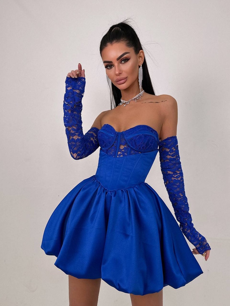 Комплект: мереживний корсет бюстьє + корсетна спідниця Комплект: мереживний корсет бюстьє + корсетна спідниця | PUSHKA SHOP