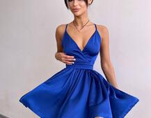 Шовкова сукня з пишною спідницею та шнурівкою на спинці | PUSHKA SHOP