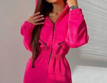 Тёплый комбинезон на молнии  Тёплый комбинезон на молнии  | PUSHKA SHOP