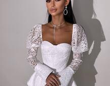 Мереживна сукня з чашечками Мереживна сукня з чашечками | PUSHKA SHOP