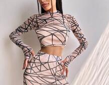 Комплект: топ + спідниця міді   Комплект: топ + спідниця міді   | PUSHKA SHOP