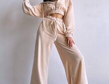 Велюровий комплект трійка  | PUSHKA SHOP