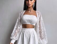 Мереживний комплект трійка  | PUSHKA SHOP