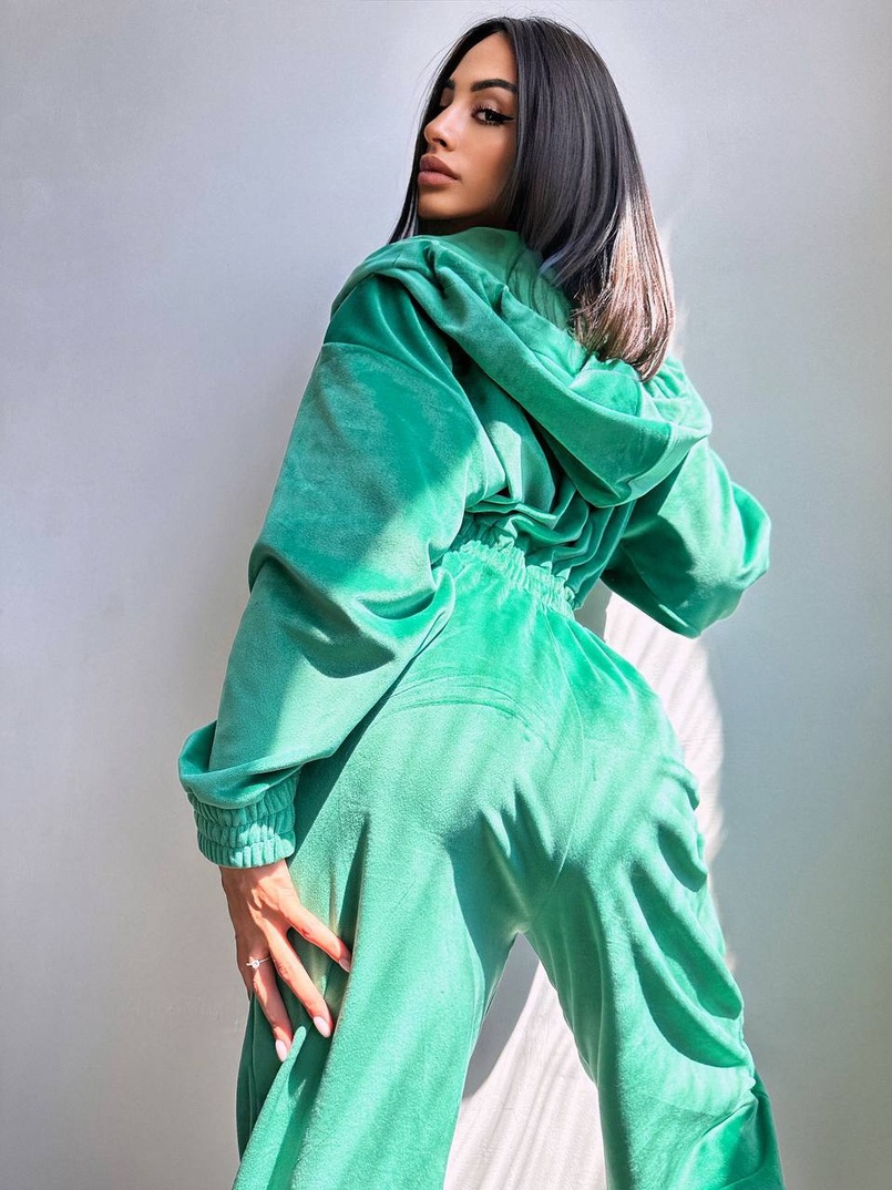 Велюровий комбінезон   | PUSHKA SHOP