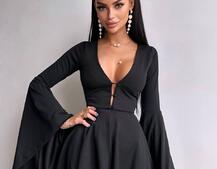 Ромпер з розкльошеними рукавами Ромпер з розкльошеними рукавами | PUSHKA SHOP