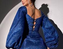 Сяючий комплект: корсет + спідниця міні з драпіруванням  | PUSHKA SHOP