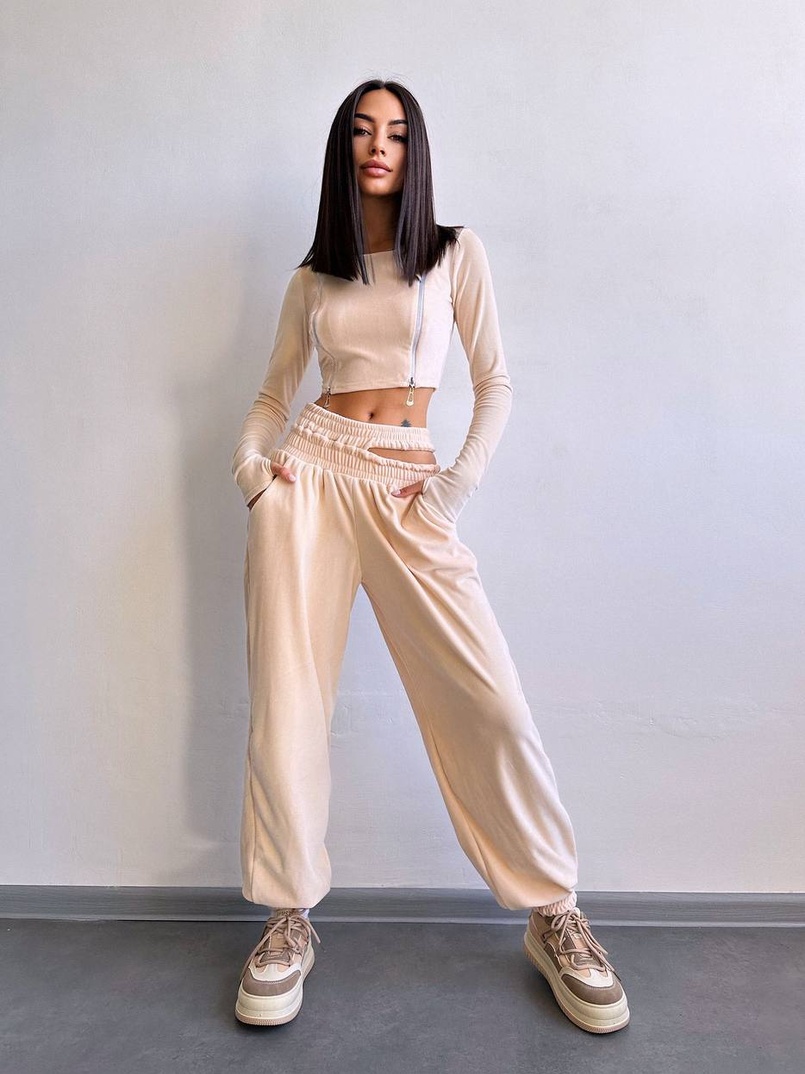 Велюровий комплект  | PUSHKA SHOP