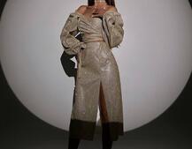 Сяючий комплект: топ  + спідниця  | PUSHKA SHOP