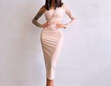 Сукня міді  із вставками сітки  | PUSHKA SHOP