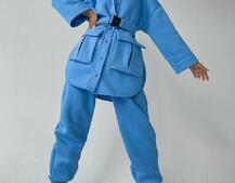 Комплект: тёплая рубашка на кнопках + джоггеры  Комплект: тёплая рубашка на кнопках + джоггеры  | PUSHKA SHOP