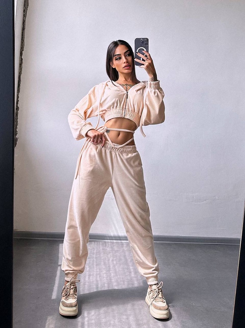 Велюровий комплект  | PUSHKA SHOP