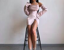 Комплект: корсет з рукавами    + спідниця міні з драпіруванням   | PUSHKA SHOP