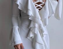 Сукня з воланами  | PUSHKA SHOP