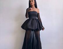 Вишуканий комплект із сукні та спідниці із сітки ✨ Вишуканий комплект із сукні та спідниці із сітки ✨ | PUSHKA SHOP