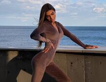 Велюровий комбінезон кльош | PUSHKA SHOP