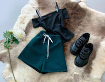 Кашемировые шорты  | PUSHKA SHOP