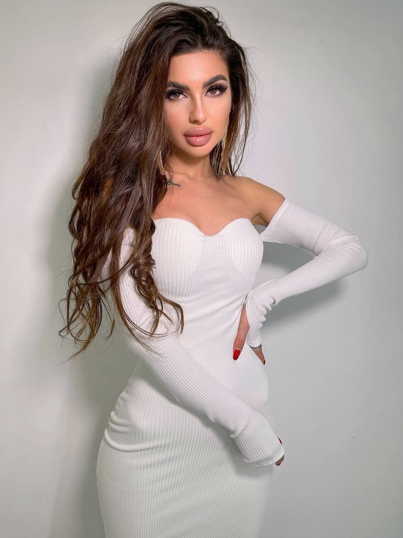 Облегающее платье  миди с чашечками с эффектом push up  Облегающее платье  миди с чашечками с эффектом push up  | PUSHKA SHOP