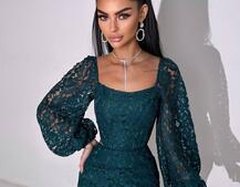 Мереживний комплект: корсет + спідниця міні | PUSHKA SHOP