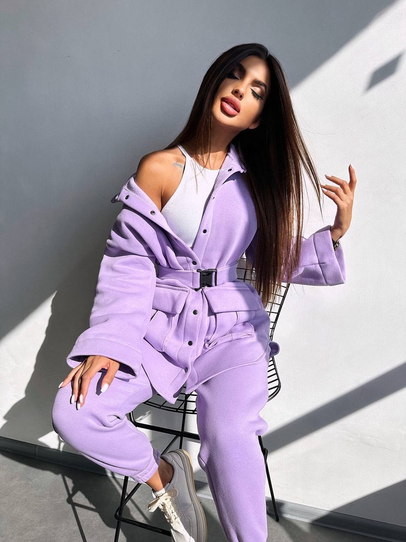 Комплект: тепла сорочка на кнопках + джоггери | PUSHKA SHOP