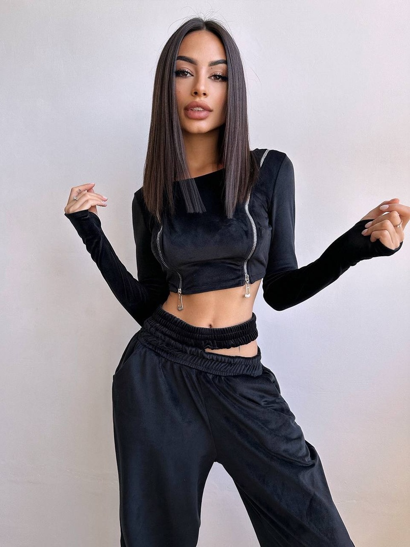 Велюровий комплект  | PUSHKA SHOP