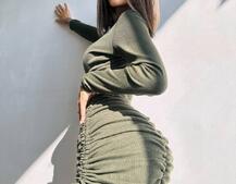 Сукня-міні  з елементами корсету  Довжину спідниці можна регулювати  | PUSHKA SHOP