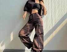 Комплект: сорочка та штани карго Комплект: сорочка та штани карго | PUSHKA SHOP