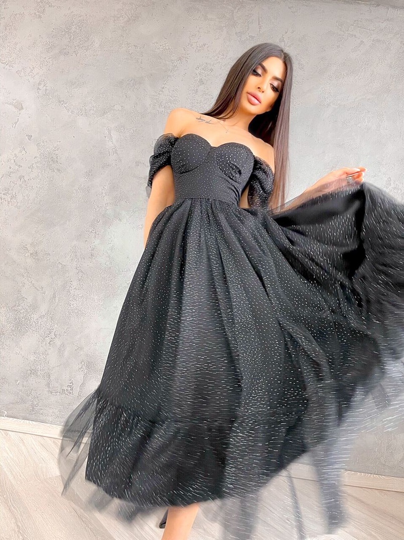 Платье-бюстье с пышной юбкой  Платье-бюстье с пышной юбкой  | PUSHKA SHOP