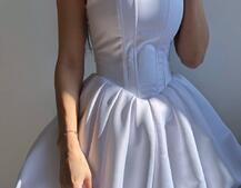 ✨ Ніжна сукня з акцентним корсетом і пишною спідницею-балон | PUSHKA SHOP