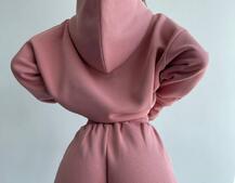 Тёплый комплект: худи + спортивные штаны  | PUSHKA SHOP