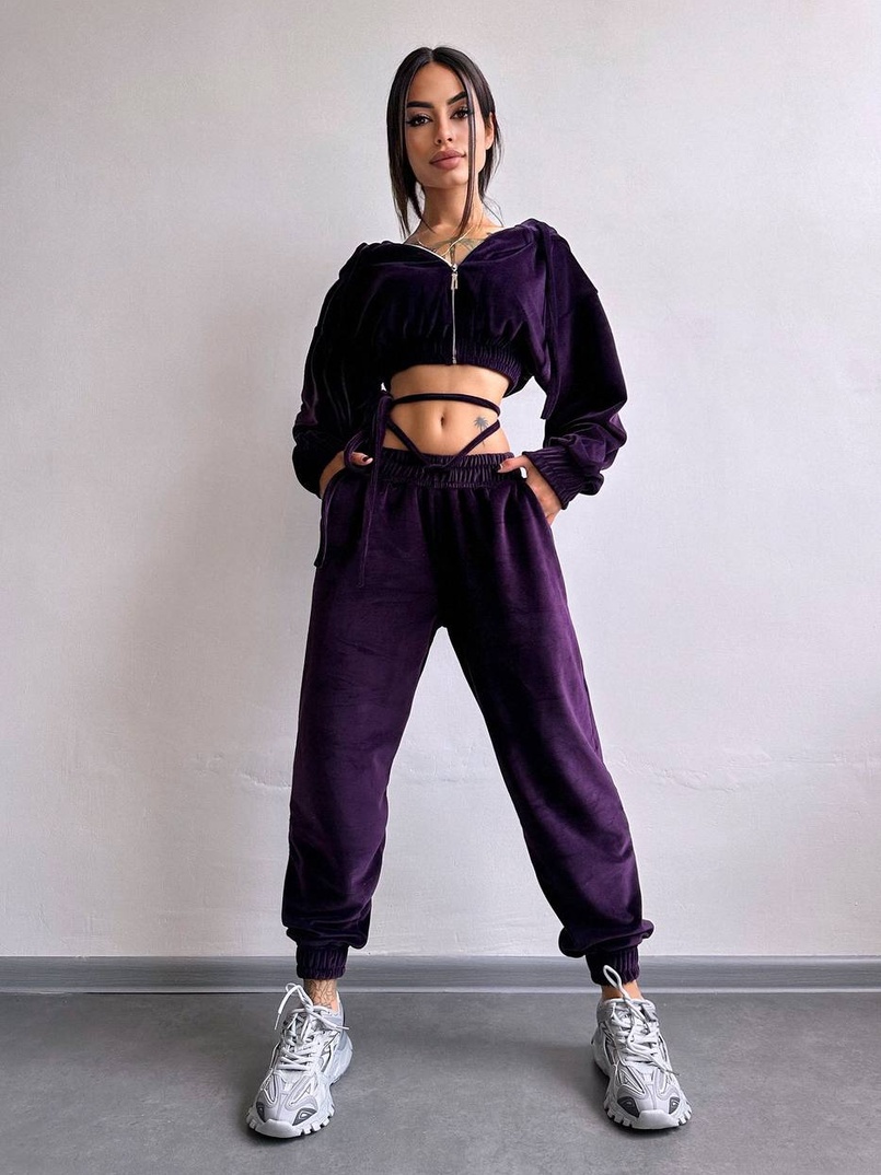 Велюровий комплект  | PUSHKA SHOP