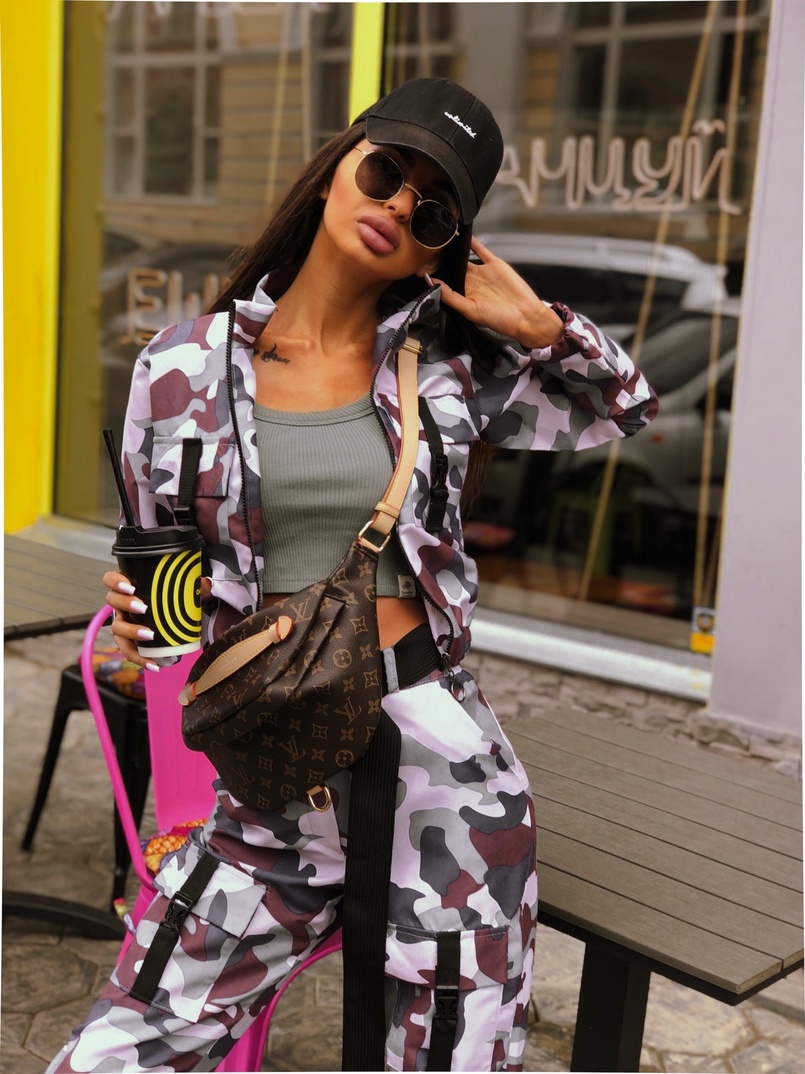 Костюм в стиле милитари  Костюм в стиле милитари  | PUSHKA SHOP