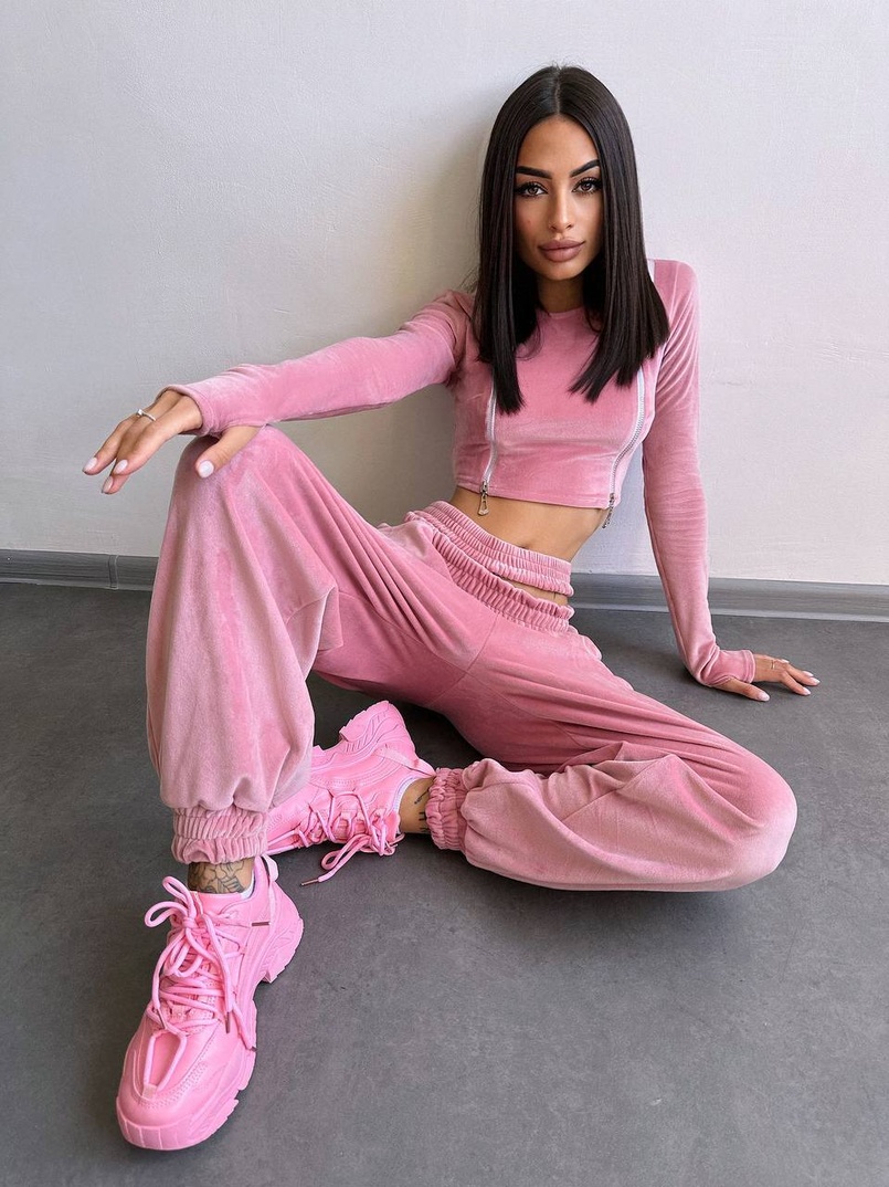 Велюровий комплект  | PUSHKA SHOP