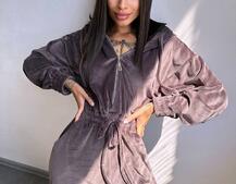 Велюровий комбінезон   | PUSHKA SHOP