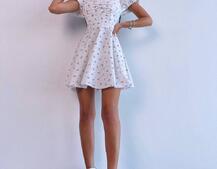 Сукня- міні у квітковий принт | PUSHKA SHOP