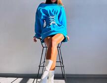 Тепле затишне худі over-size на флісі + корсет на шнурівці Можна носити з корсетом та без | PUSHKA SHOP