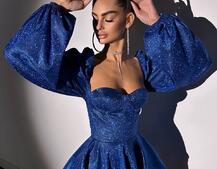 Сяюча корсетна сукня бюстьє з подвійною спідницею  | PUSHKA SHOP