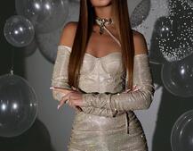 Сяюча корсетна сукня бюстьє Сяюча корсетна сукня бюстьє | PUSHKA SHOP