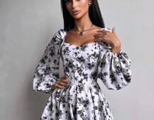 Корсетна сукня з подвійною спідницею  | PUSHKA SHOP