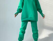 Тёплый комплект: худи + спортивные штаны Тёплый комплект: худи + спортивные штаны | PUSHKA SHOP