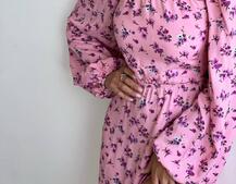 Платье миди со шнуровкой на спинке  Платье миди со шнуровкой на спинке  | PUSHKA SHOP