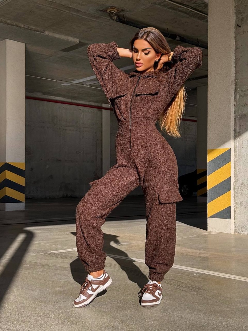 Теплий та мʼякий комбінезон Тедді на флісі Дуже приємний до тіла | PUSHKA SHOP