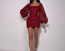 Мереживний комплект: корсет + спідниця міні | PUSHKA SHOP