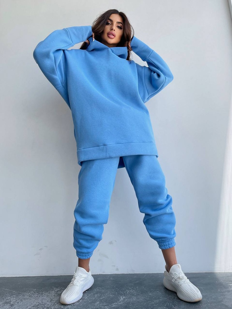 Тёплый комплект: худи + спортивные штаны  | PUSHKA SHOP