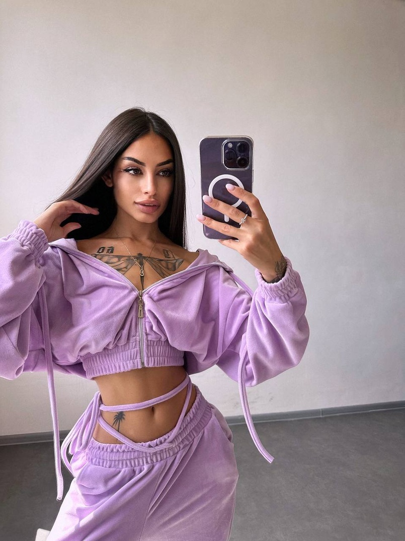 Велюровий комплект  | PUSHKA SHOP