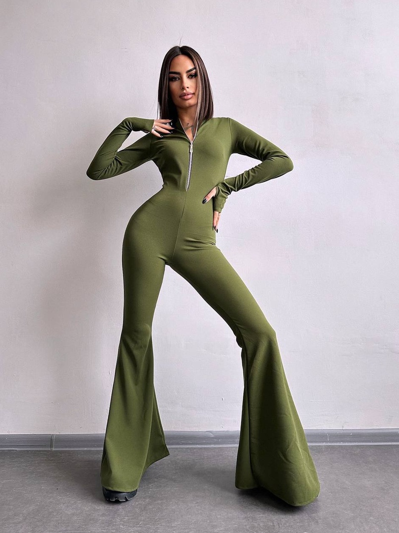 Комбінезон із брюками-кльош | PUSHKA SHOP