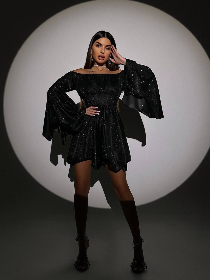 Сяючий комплект: сукня + корсет Сяючий комплект: сукня + корсет | PUSHKA SHOP