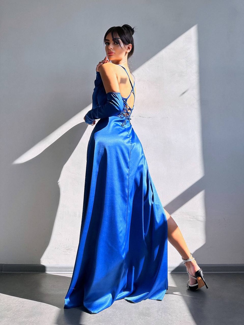 Комплект: корсет з рукавичками + спідниця максі з драпіруванням   Комплект: корсет з рукавичками + спідниця максі з драпіруванням   | PUSHKA SHOP