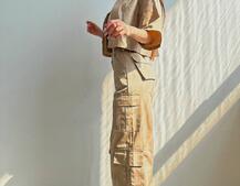 Комплект: сорочка та штани карго Комплект: сорочка та штани карго | PUSHKA SHOP