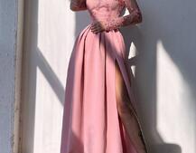 Сукня максі з мереживом Сукня максі з мереживом | PUSHKA SHOP